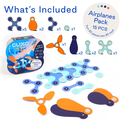 Airplanes Pack - 15 piezas
