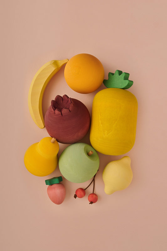 Wooden Fruits - 8 piezas